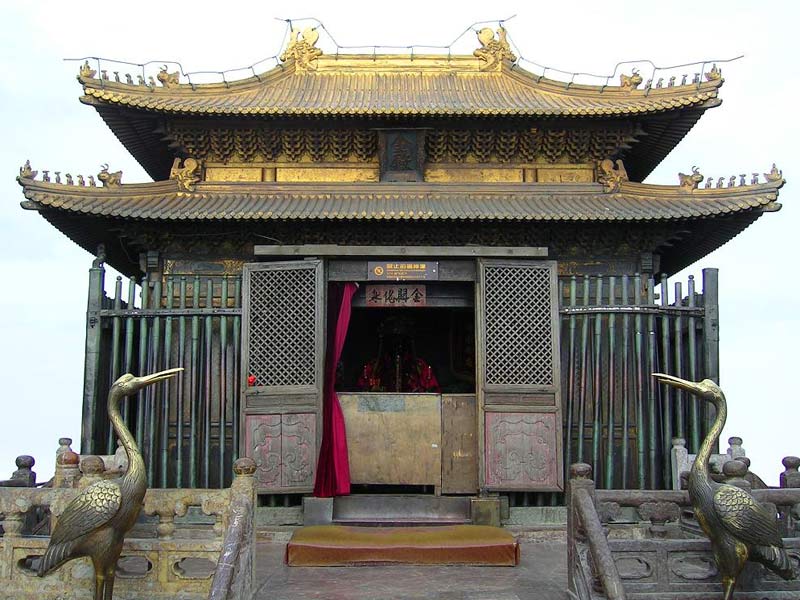 Jeden z chrámů v okolí Wudangu